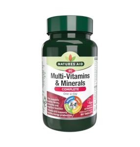 Nature's Aid Multivitamins & Minerals - 90 Count