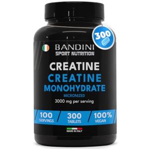 Bandini® 3000mg Vegan Creatine Monohydrate Tablets