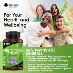 Vegan Multivitamins & Minerals - 365 Tablets
