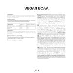 Vegan BCAA Powder - Mixed Berry, 500g