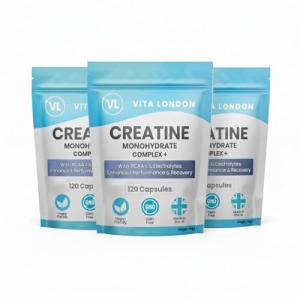 Creatine Monohydrate with BCAAs and Electrolytes Capsules