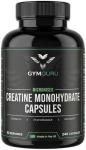 Gym Guru Creatine Monohydrate Capsules - 240 Count