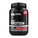 Optimum Nutrition Strawberry Whey Protein Powder, 22g Protein