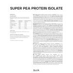 Vegan Bulk Pea Protein Isolate Powder, 1 kg