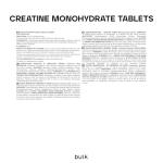 Creatine Monohydrate Tablets, 1000 mg, 270 Count