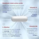 High Strength BCAA Capsules 3000mg - 120 Count
