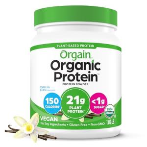 Orgain Organic Vegan Protein Powder - Vanilla Bean