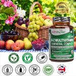 Nutrabytes Vegan A-Z Multivitamin & Mineral Complex