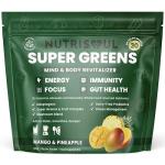 Super Greens Powder – 30 Pack with 91 Nutrients