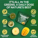 Super Greens Powder – 30 Pack with 91 Nutrients