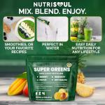 Super Greens Powder – 30 Pack with 91 Nutrients