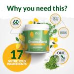 Super Greens Powder - Mango Flavor - 300g