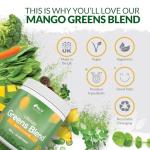 Super Greens Powder - Mango Flavor - 300g