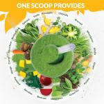 Super Greens Powder - Mango Flavor - 300g