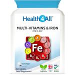 Health4All One-a-Day Multivitamins & Iron Tablets