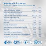 Health4All One-a-Day Multivitamins & Iron Tablets