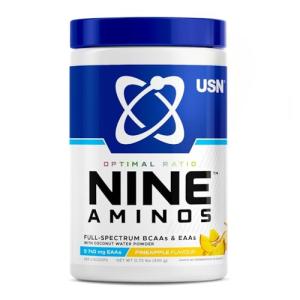 USN Nine Aminos – BCAA & EAA Powder, Pineapple