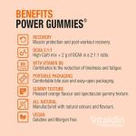 VITALDIN Power Gummies BCAA for Muscle Recovery