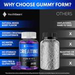 HealthEssent Creatine Monohydrate Pre Workout Gummies