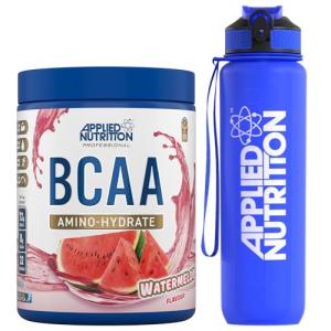BCAA Powder 450g with Lifestyle Water Bottle