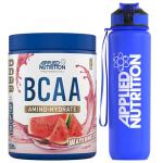 BCAA Powder 450g with Lifestyle Water Bottle