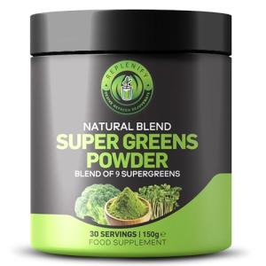 Replenify Super Greens Powder - Energy & Detox Blend