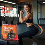 Creatine Gummies with BCAAs for Workout Support