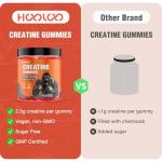 Creatine Gummies with BCAAs for Workout Support