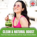 Replenify Super Greens Powder - Energy & Detox Blend