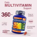 Zipvit A-Z Vegan Multivitamins for Men and Women