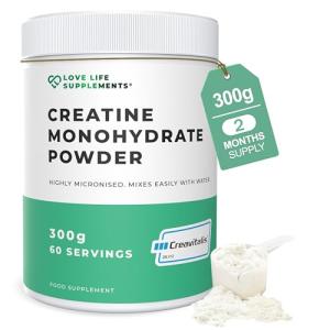Creapure Creatine Monohydrate Powder 300g Unflavoured