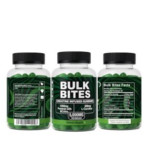 Bulk Bites Creatine Gummies – 5000 mg Muscle Support