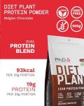 PhD Vegan Protein Powder 500g Belgian Chocolate