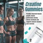 Creatine Monohydrate Gummies - 5000mg Vegan Chews