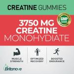 Sugar-Free Creatine Gummies with L-Taurine, 90 Count