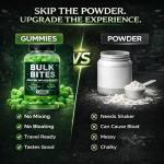 Bulk Bites Creatine Gummies – 5000 mg Muscle Support