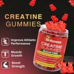 Sugar-Free Creatine Gummies with L-Taurine, 90 Count