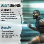 Creatine Monohydrate Gummies - 5000mg Vegan Chews