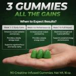 Bulk Bites Creatine Gummies – 5000 mg Muscle Support
