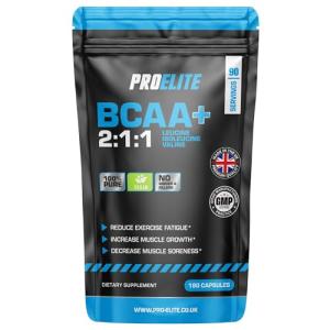 Vegan BCAA Capsules 3000mg - Energy Boosting Blend