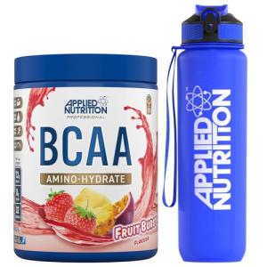 BCAA Powder 450g & 1000ml Water Bottle Bundle