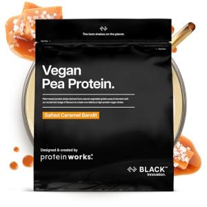 Pea Protein Isolate Powder - Salted Caramel 500g