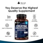 3000mg Creatine Monohydrate Tablets - 180 Count