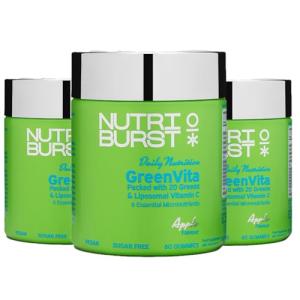 Nutriburst GreenVita Vegan Super Greens Gummies