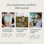 AG1 Greens Powder - Vegan, Keto, 70+ Ingredients