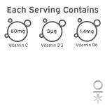 Nutriburst GreenVita Vegan Super Greens Gummies