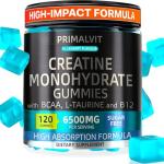 120 Sugar-Free Creatine Gummies for Energy Boost