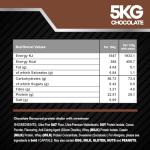 SERIOUS GAINZ Chocolate Whey Protein Powder - 5kg