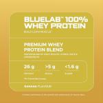 USN BlueLab Whey Protein Powder - Banana Flavor