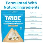 TRIBE Vegan Protein Superblend - 20g Protein, Vanilla